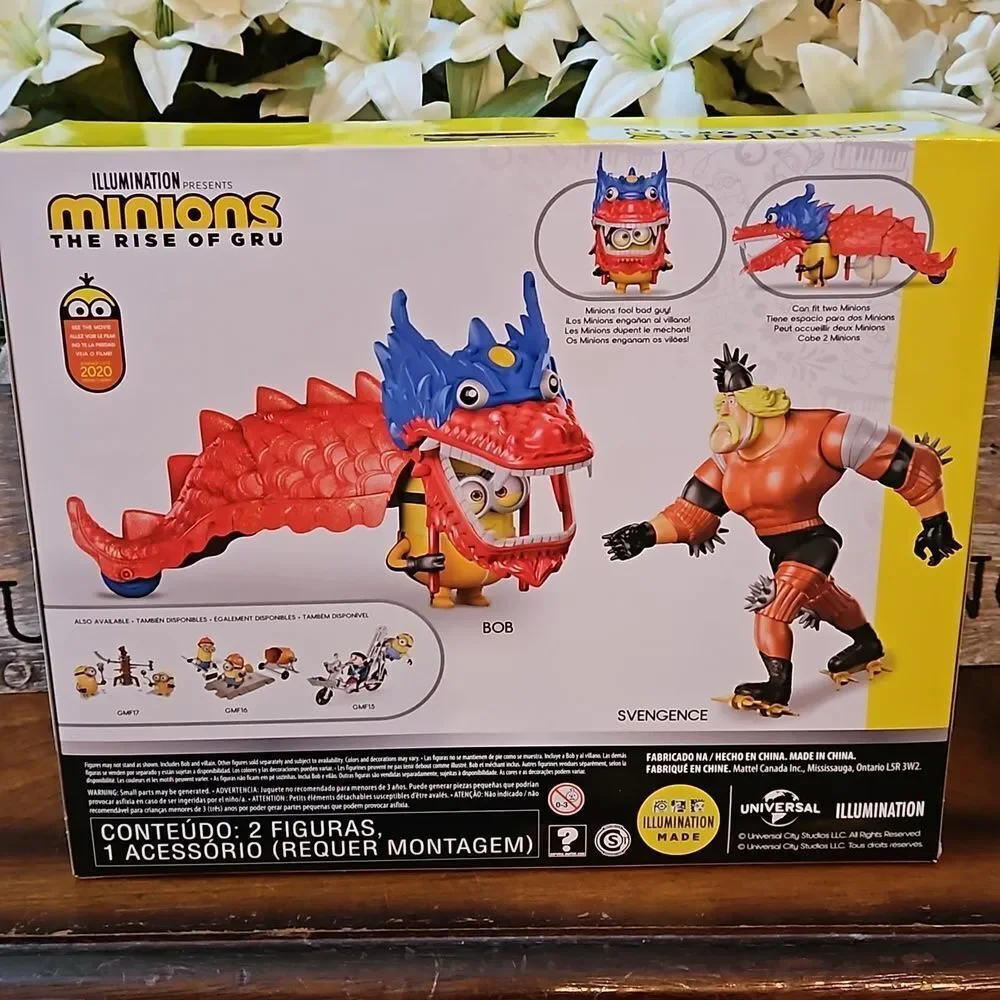 Illuminations  🎄 Minions Rise of Gru Dragon Disguise Playset